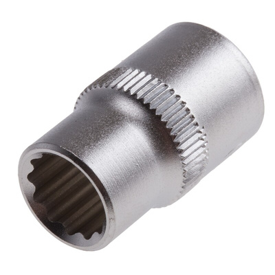 RS PRO 3/8 in Drive 10mm Standard Socket, 12 point