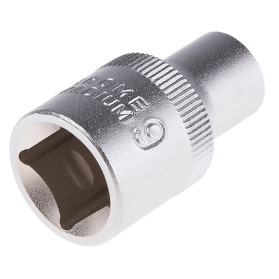RS PRO 1/2 in Drive 9mm Standard Socket, 12 point