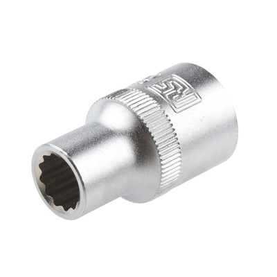 RS PRO 1/2 in Drive 10mm Standard Socket, 12 point