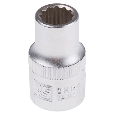 RS PRO 1/2 in Drive 11mm Standard Socket, 12 point