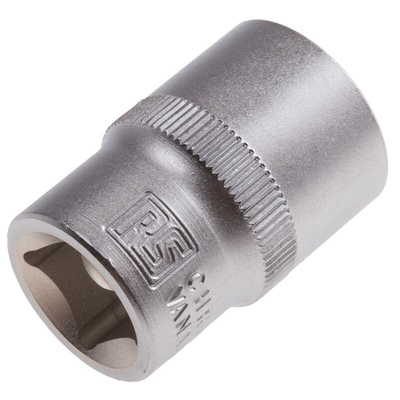 RS PRO 1/2 in Drive 19mm Standard Socket, 12 point