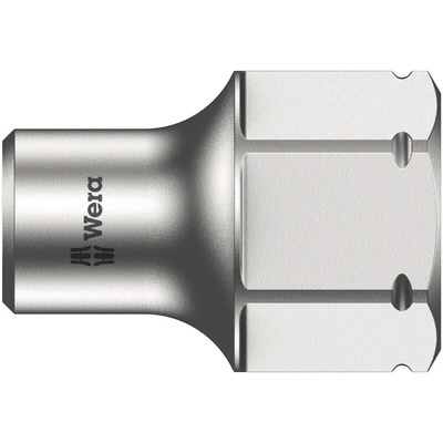 Wera 1/4 in Drive 5mm Standard Socket, 6 point, 18 mm Overall Length