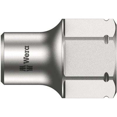 Wera 1/4 in Drive 5.5mm Standard Socket, 6 point, 18 mm Overall Length