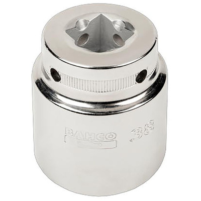 Bahco 3/4 in Drive 27mm Standard Socket, 6 point, 53 mm Overall Length