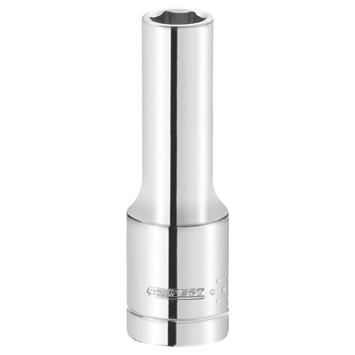 Expert by Facom 1/4 in Drive 10mm Deep Socket, 6 point, 49.5 mm Overall Length