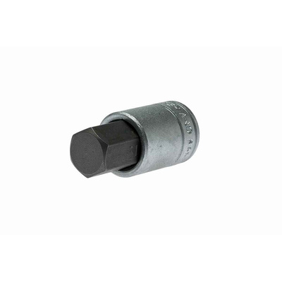 Teng Tools 1/2 in Drive Bit Socket, Hex Bit, 19mm