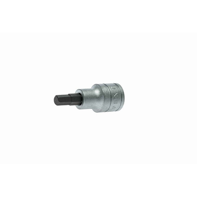 Teng Tools 1/2 in Drive Bit Socket, Hex Bit, 7mm