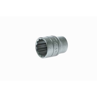 Teng Tools 1/2 in Drive 23mm Standard Socket, 12 point, 38 mm Overall Length