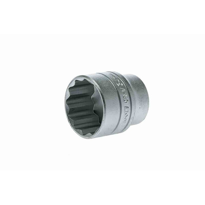 Teng Tools 1/2 in Drive 34mm Standard Socket, 12 point, 45.5 mm Overall Length