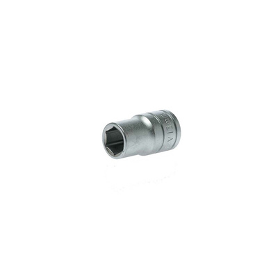 Teng Tools 1/2 in Drive 13mm Standard Socket, 6 point, 38 mm Overall Length