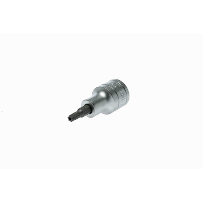 Teng Tools 1/2 in Drive Bit Socket, Tamperproof Torx Bit, T27