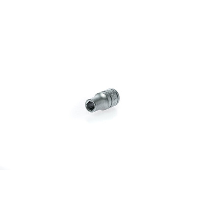 Teng Tools 1/4 in Drive 5.5mm Standard Socket, 6 point, 25 mm Overall Length