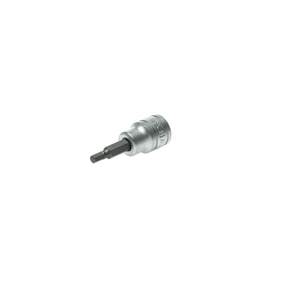 Teng Tools 3/8 in Drive Bit Socket, Hex Bit, 4mm