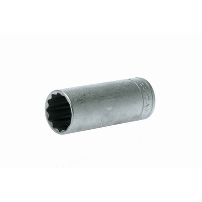 Teng Tools 1/2 in Drive 24mm Deep Socket, 12 point, 79 mm Overall Length