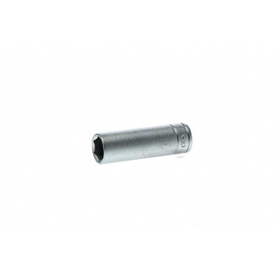 Teng Tools 1/4 in Drive 11mm Deep Socket, 6 point, 49.5 mm Overall Length