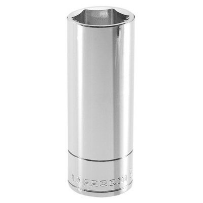 Facom 3/8 in Drive 24mm Deep Socket, 6 point, 60 mm Overall Length