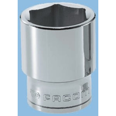 Facom 1/2 in Drive 9mm Standard Socket, 6 point, 36 mm Overall Length