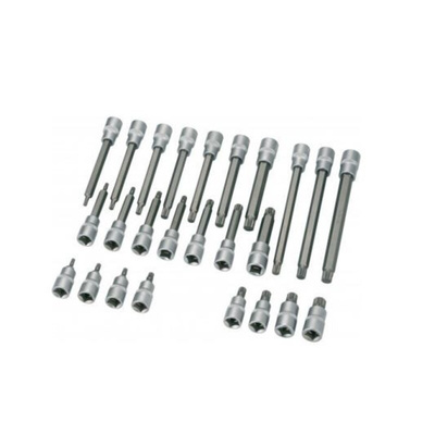 SAM 1/2 in Drive Bit Socket, XZN Spline Bit, M10, 100 mm Overall Length