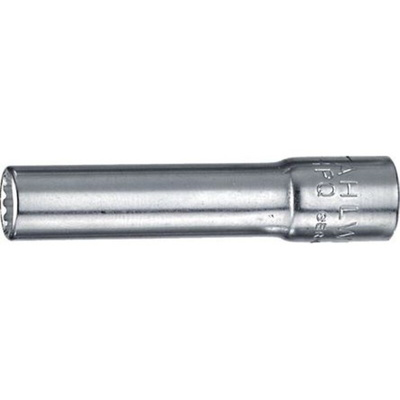 STAHLWILLE 1/4 in Drive 5/16in Deep Socket, 12 point, 50 mm Overall Length