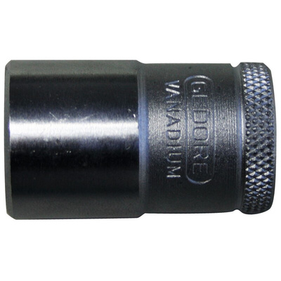 Gedore 1/2 in Drive 28mm Standard Socket, 6 point, 43 mm Overall Length
