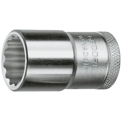 Gedore 1/2 in Drive 11mm Standard Socket, 12 point, 38 mm Overall Length