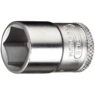 Gedore 3/8 in Drive 14mm Standard Socket, 6 point, 29 mm Overall Length