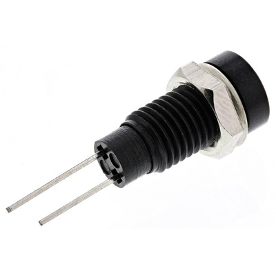 Bulgin Red Panel Mount Indicator, 2V, 6.1mm Mounting Hole Size, Lead Wires Termination