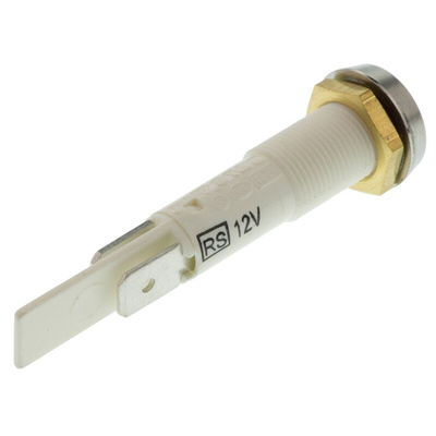 Arcolectric (Bulgin) Ltd Red Indicator, 12V, 10mm Mounting Hole Size