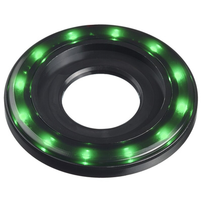 APEM Green Panel Mount Indicator, 12 → 24V dc, 22.2mm Mounting Hole Size, Lead Wires Termination, IP67