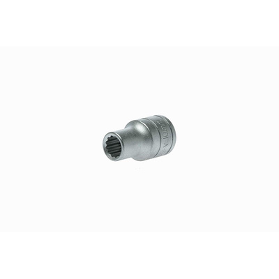 Teng Tools 1/2 in Drive 10mm Standard Socket, 12 point, 38 mm Overall Length
