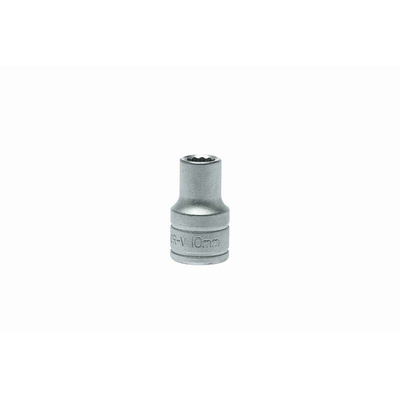 Teng Tools 1/2 in Drive 10mm Standard Socket, 12 point, 38 mm Overall Length