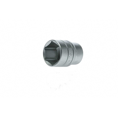 Teng Tools 1/2 in Drive 26mm Standard Socket, 6 point, 40 mm Overall Length