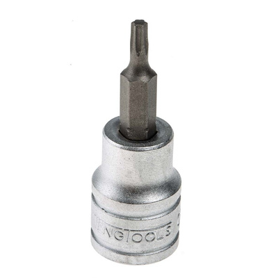 Teng Tools 3/8 in Drive Bit Socket, Torx Bit, T15