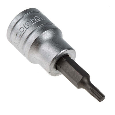 Teng Tools 3/8 in Drive Bit Socket, Torx Bit, T15