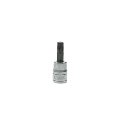 Teng Tools 3/8 in Drive Bit Socket, Torx Bit, T45