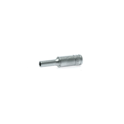 Teng Tools 1/4 in Drive 4mm Deep Socket, 6 point, 49.5 mm Overall Length