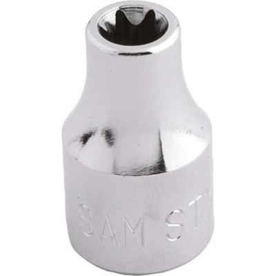 SAM E12 Standard Socket, e-Torx, 37 mm Overall Length