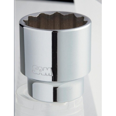 SAM 3/4 in Drive 36mm Standard Socket, 12 point, 65 mm Overall Length