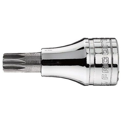Facom 1/2 in Drive Bit Socket, XZN Spline Bit, M16, 60 mm Overall Length