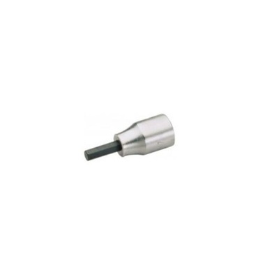 SAM 3/8 in Drive Bit Socket, Hex Bit, 8mm