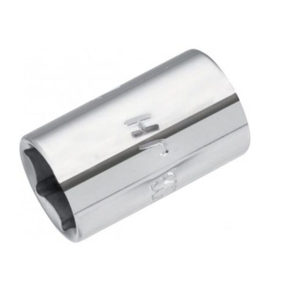 SAM 3/8 in Drive 18mm Standard Socket, 6 point, 28 mm Overall Length