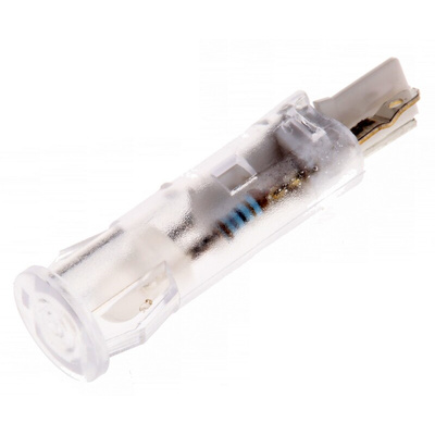 Signal Construct Green, Red Indicator, 24 → 28V, 6mm Mounting Hole Size, Solder Tab Termination
