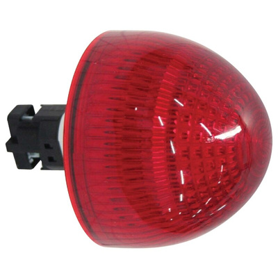 Idec Red Panel Mount Indicator, 24.1 x 22.3mm Mounting Hole Size