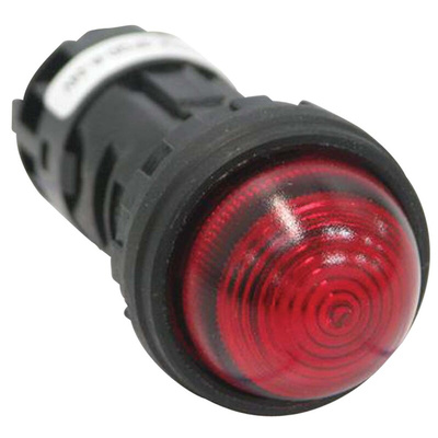 Idec Red Panel Mount Indicator, 24.1 x 22.3mm Mounting Hole Size, Screw Terminal Termination