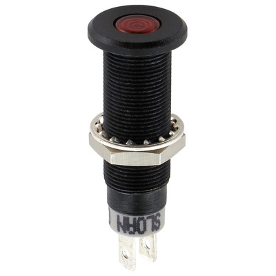 Sloan Red Panel Mount Indicator, 5 → 28V, 8.2 x 7.6mm Mounting Hole Size, IP68
