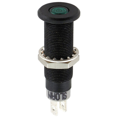 Sloan Green Panel Mount Indicator, 5 → 28V, 8.2 x 7.6mm Mounting Hole Size, IP68