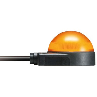 Idec Red Panel Mount Indicator, 24 V ac/dc, 24V dc, IP67