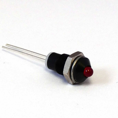 CML Innovative Technologies 1902X00X Series Red Panel Mount Indicator, 2V, 6mm Mounting Hole Size, IP40