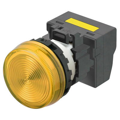 Omron M22N Series Yellow Panel Mount Indicator, 200 → 240V, IP66