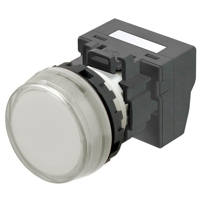 Omron M22N Series White Indicator, 24V, IP66